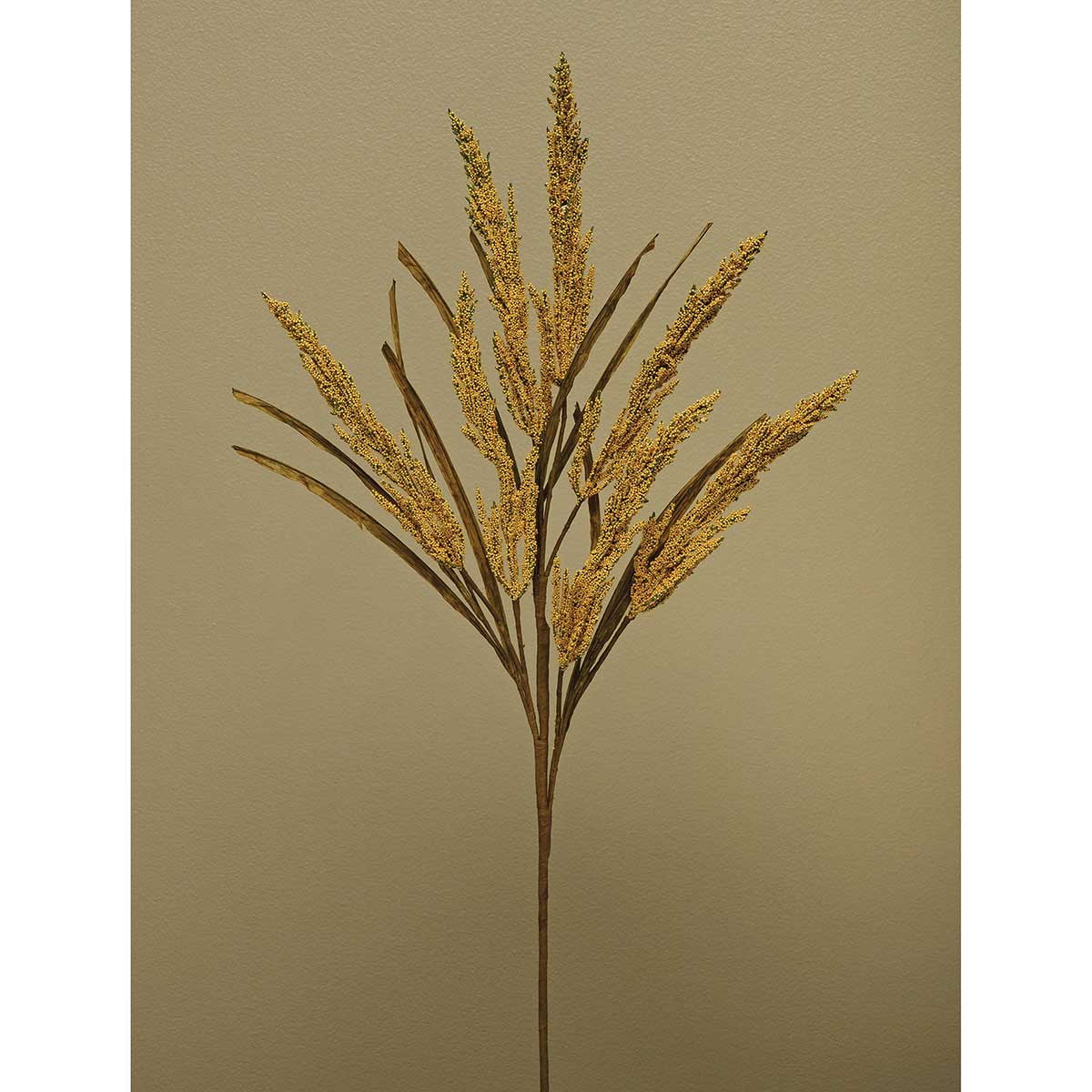 HEACHTHER GRASS 12"X32" MUSTARD - Click Image to Close